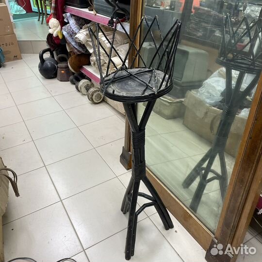 Старинная деревянная жардиньерка СССР (Сзр)