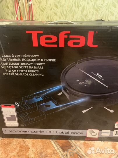 Робот пылесос tefal 80