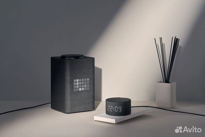 Яндекс станция мини с часами новая (2 поколение)