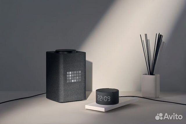 Яндекс станция мини с часами новая (2 поколение)