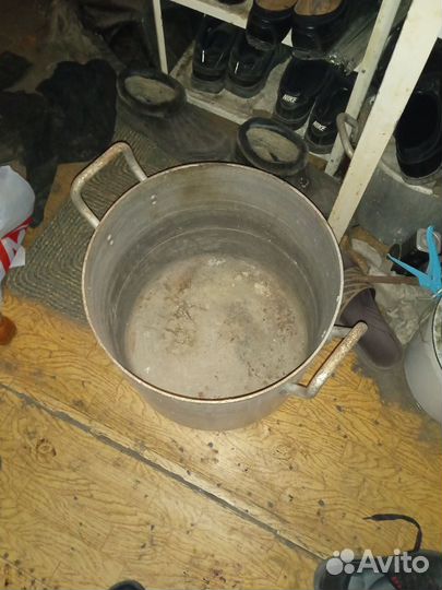 Кастрюля алюминиевая 40 литров