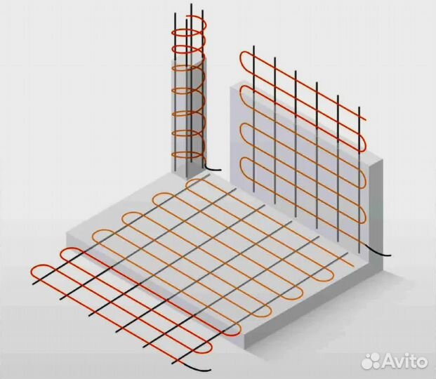 Кабель для прогрева бетона нкпб-40-85 (220В)