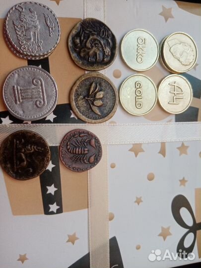 Монеты магнит