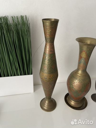 Индийские вазы (латун)