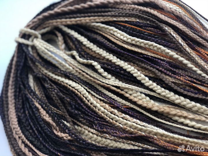 Афрокосы дреды