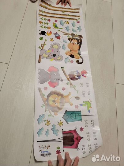 Ростомер детский наклейки