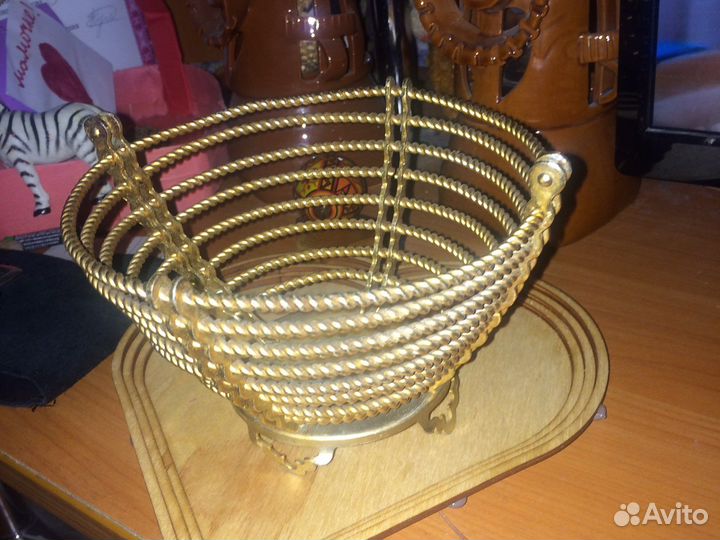 Советские вазы, металл