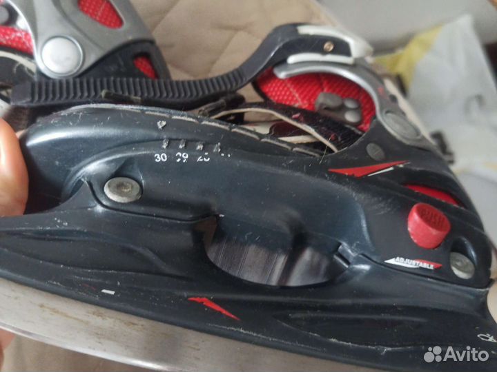 Коньки раздвижные 28-30