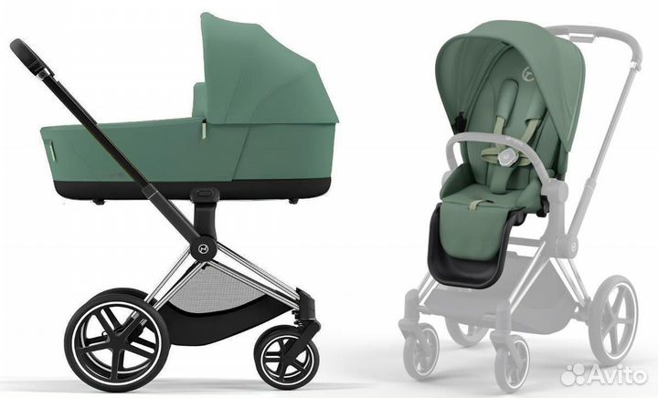 Коляска два в одном Cybex Priam IV новая