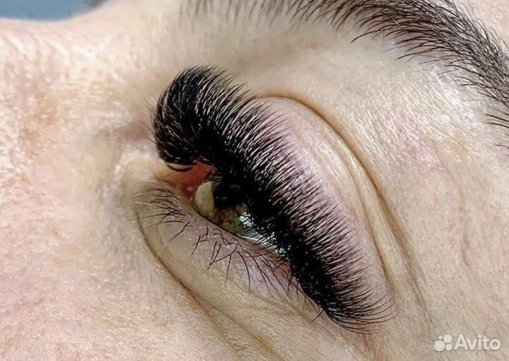 Наращивание ресниц на дому