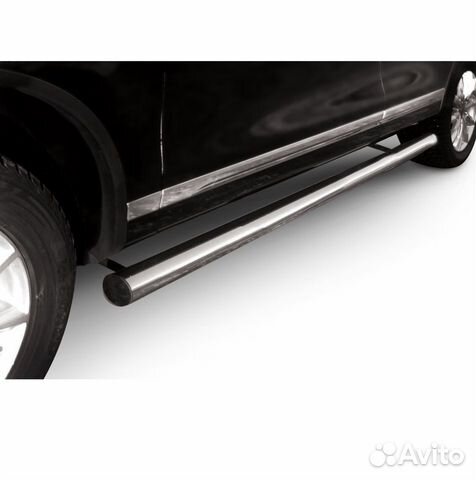 Защита порогов Volkswagen touareg (2010)