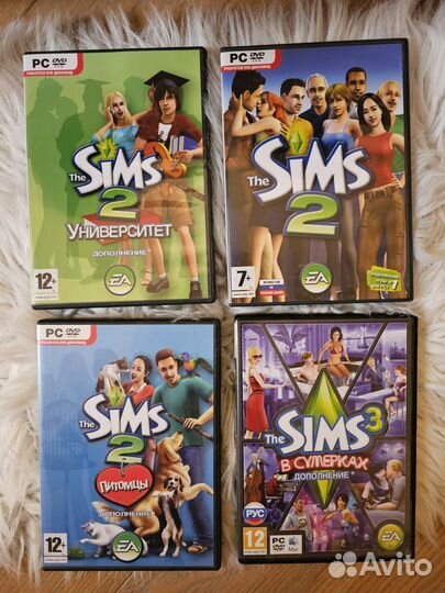 Компьютерные игры Sims 2 и 3