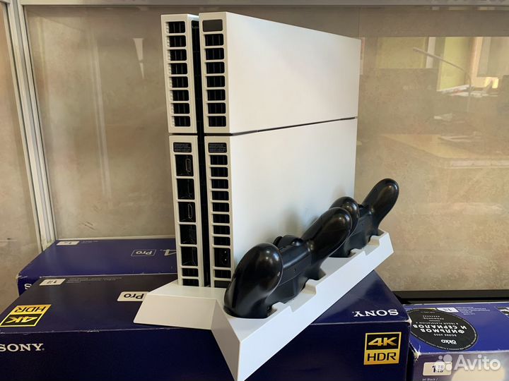 Подставка + охлаждение + док станция ps4