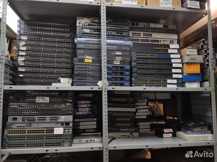 Коммутаторы и разное сетевое оборудование