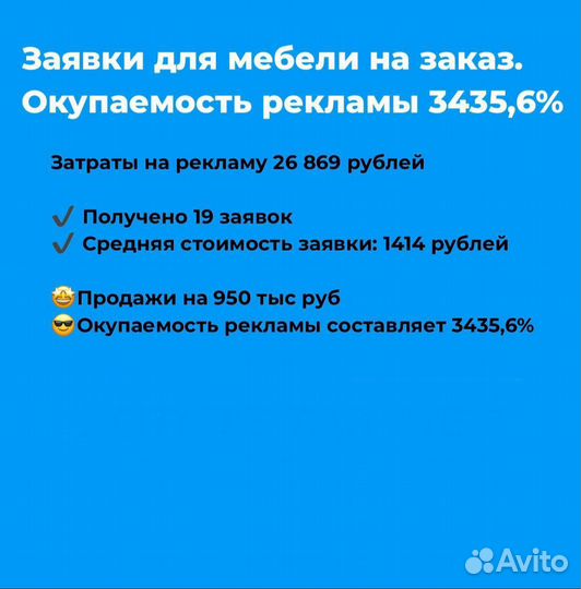 Таргетолог: реклама вк, Яндекс.Директ, Авито