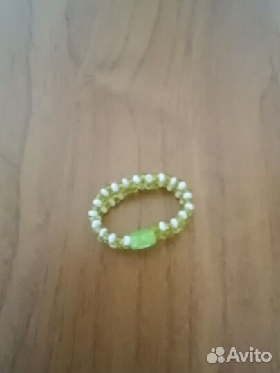 Кольцо из бисера