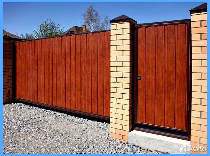 Ворота откатные автоматические