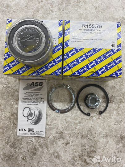 Подшипник ступицы Ларгус Логан Х-рей с абс SNR