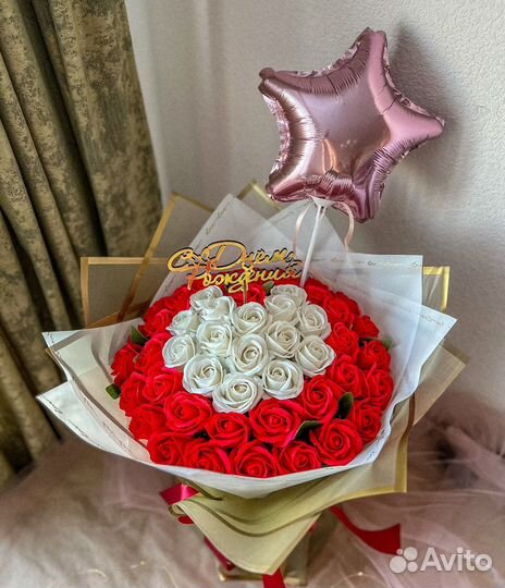 Букеты 51 роза, 101 роза цветы с доставкой