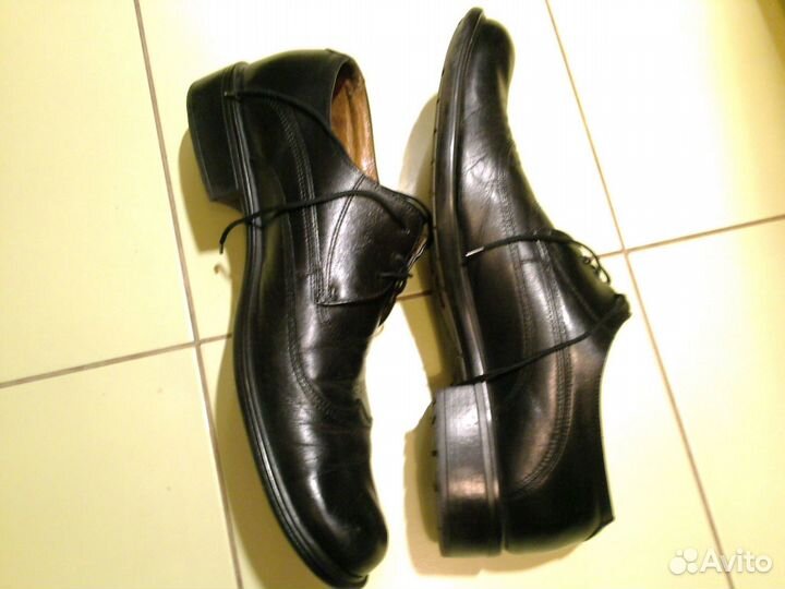 Мужские ботинки для пенсионеров на дождь и слякоть