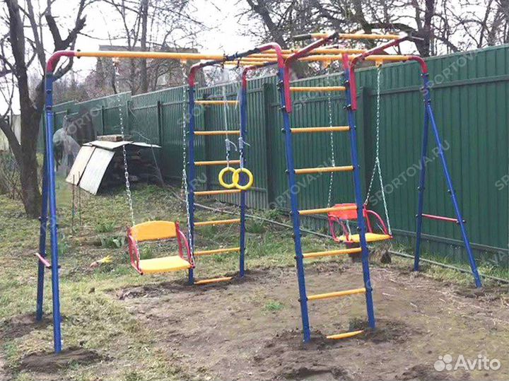 Спортивный детский комплекс для дачи