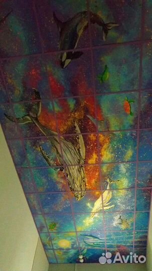 Художник, роспись стен