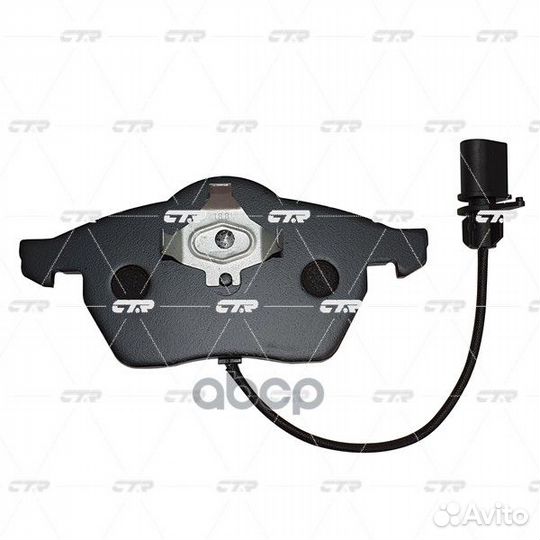 Колодки тормозные дисковые перед GK1255 CTR