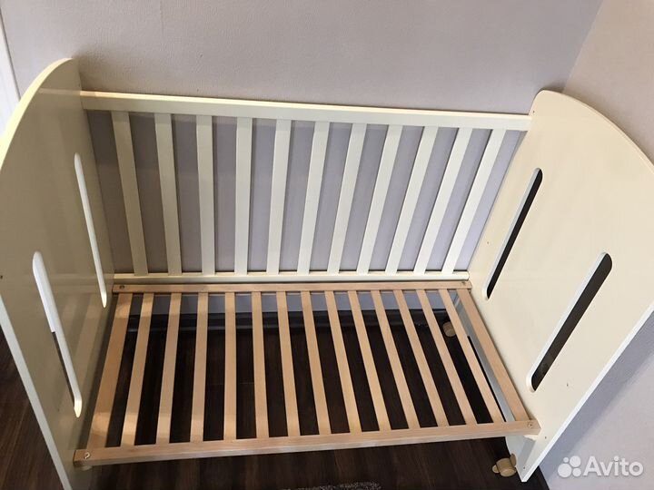 Кровать детская 120 60 micuna слоновая кость