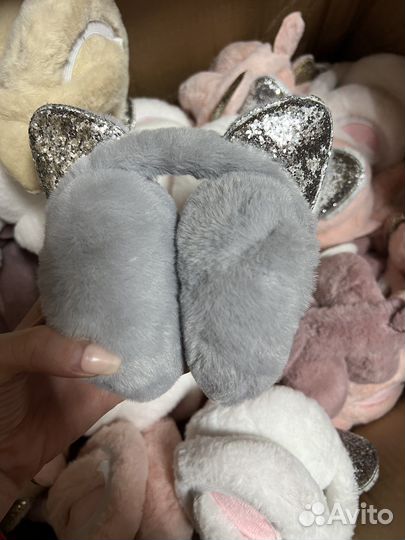 Наушники меховые для девочки