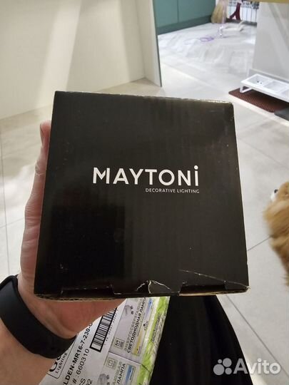 Встраиваемый светильник Maytoni Dot DL028-2-01B