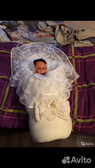 Конверт на выписку для девочки