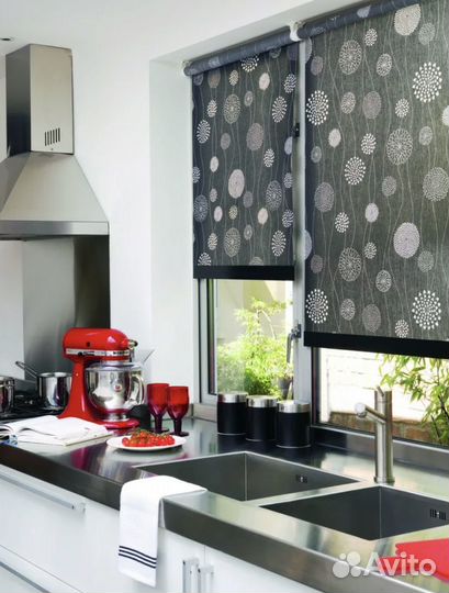 Рулонные шторы на кухню (арт: 15)