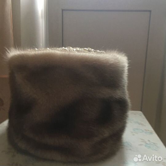 Шапка норковая женская