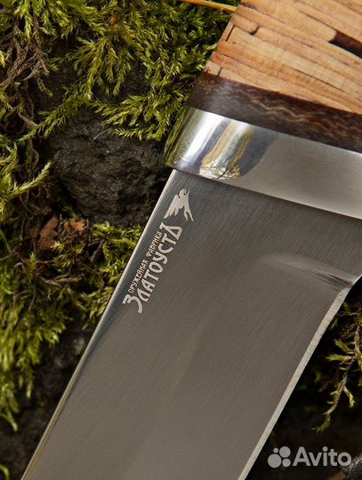 Нож Златоустовский охотничий ручной работы 