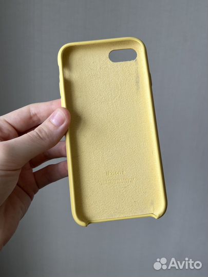 Чехол на iPhone 7 8 желтый