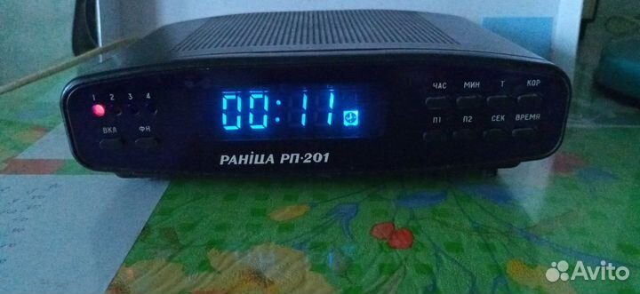 Электронные часы-радио,ranitsa RP-201,Ranitsa,СССР