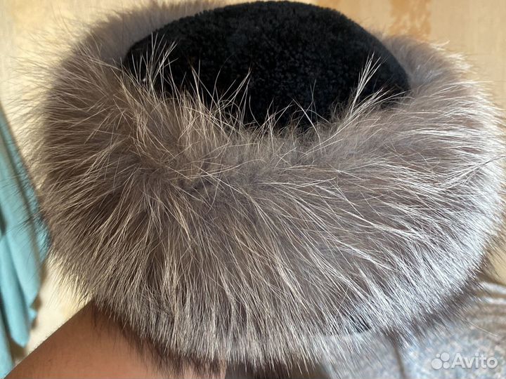 Шапка песец