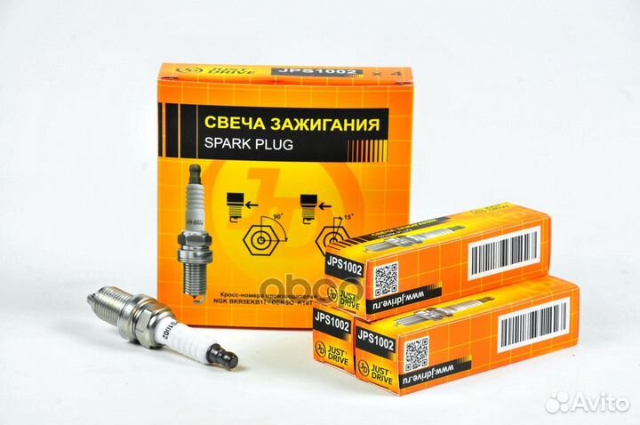 Свеча зажигания /BKR5EKB11/K16TR11 JPS1002 Just