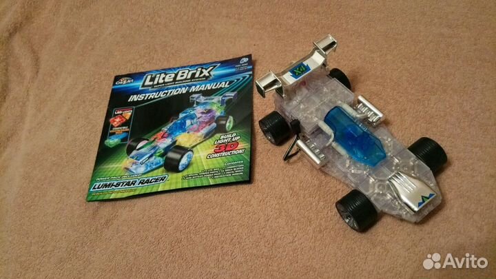 Lego mobile lite brix лего машинка со светодиодами