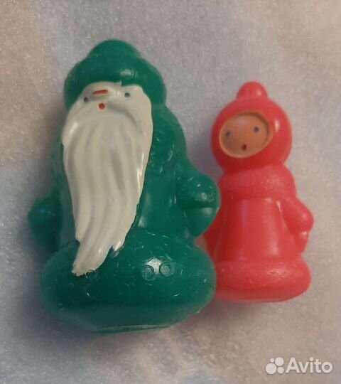 Дед мороз и снегурочка СССР мини завод Синтель