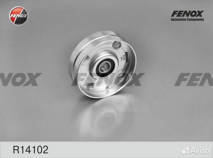 Fenox R14102 Ролик натяжной поликлинового ремня