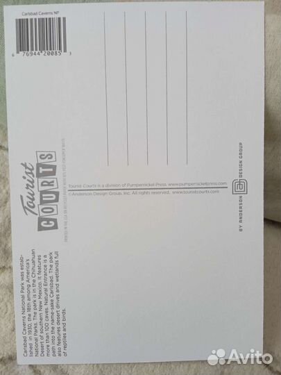 Открытка с Америки