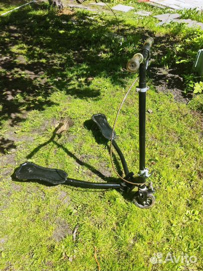 Детский самокат лягушка