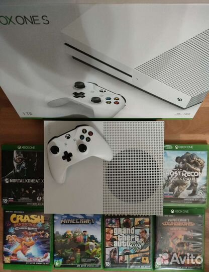 Xbox One S 1tb. Обмен на PS5