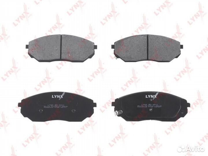 Колодки тормозные дисковые перед