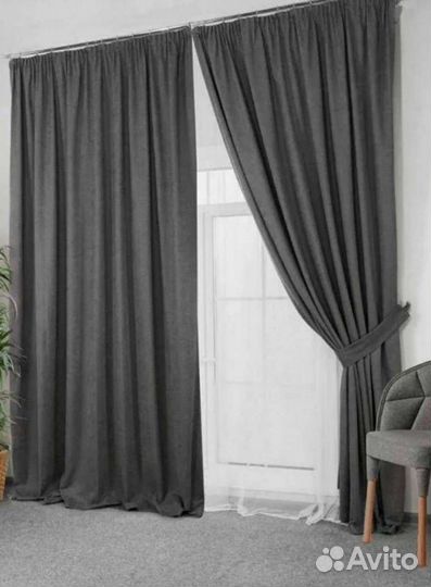 Шторы плотные полиэстер Турция