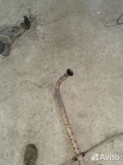 Приёмная труба рено логан