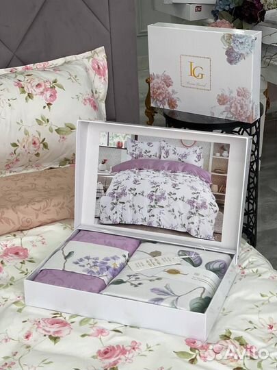 Комплект постельного белья евро