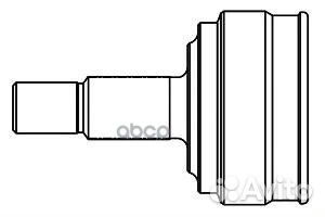 Шрус наружный к-т ford mondeo (GBP) 818023 GSP