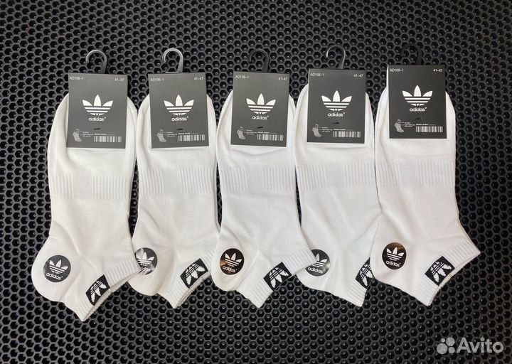 Носки мужские adidas 10 пар короткие